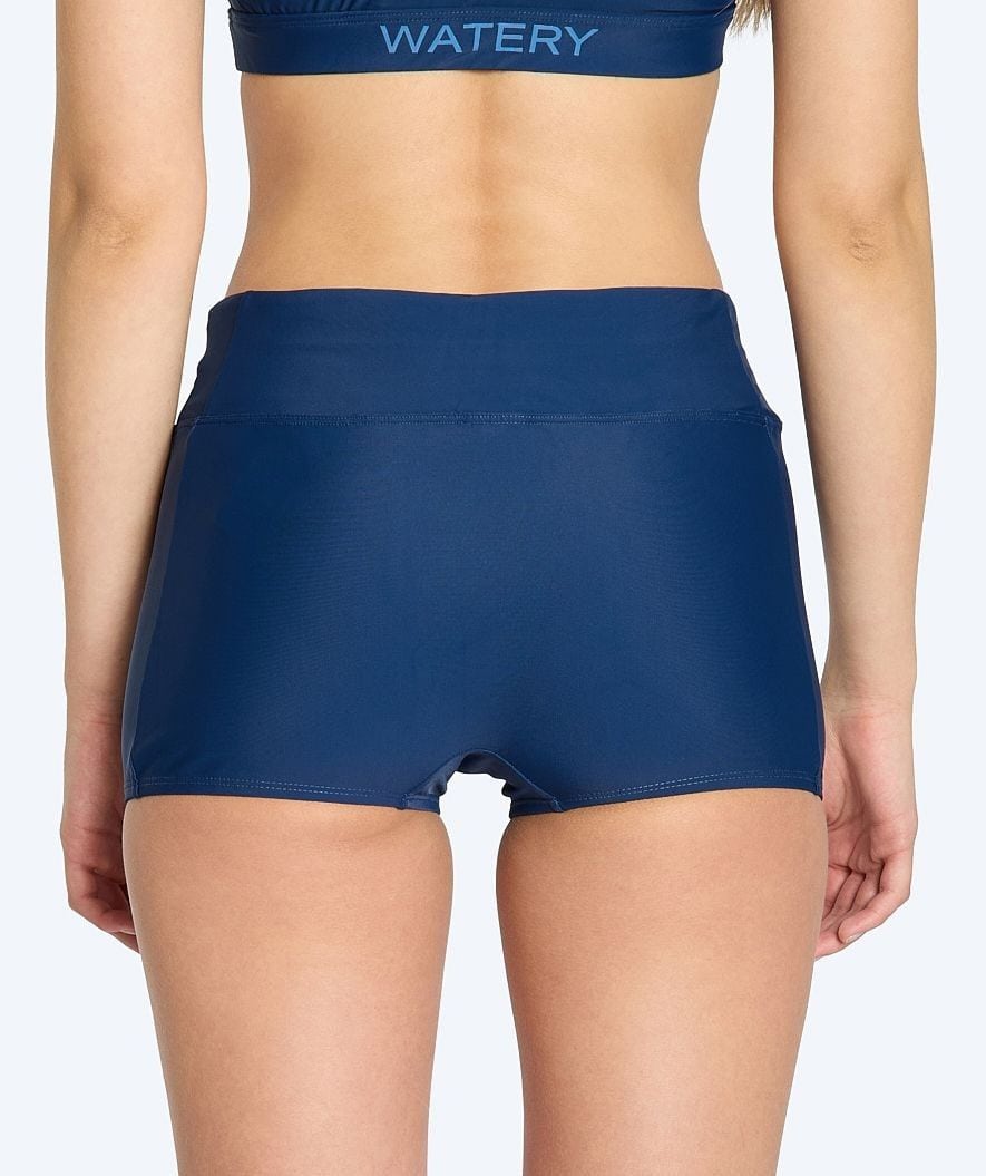 Watery bikini bottom for women - Remington - Dark blue