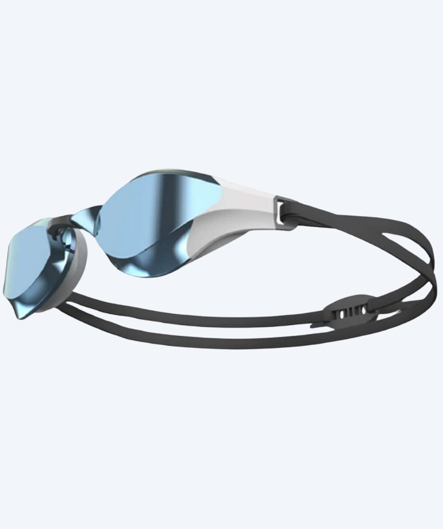 Watery Elite swim goggles - Rattle Pro Mirror - White/grey