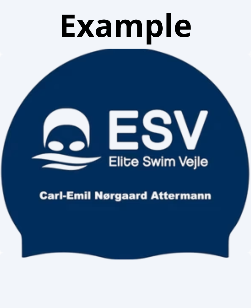 Custom swim cap (Design your own swim cap)