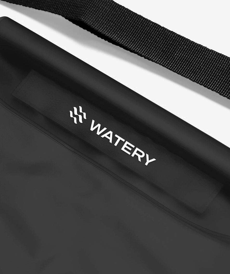 Watery waterproof bum bag - Talia - Black