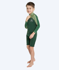 Watery UV wetsuit for kids - Calypso Long Sleeve - Green/light green