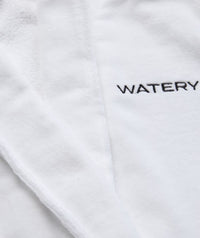 Watery bathrobe for women - Mariana - White
