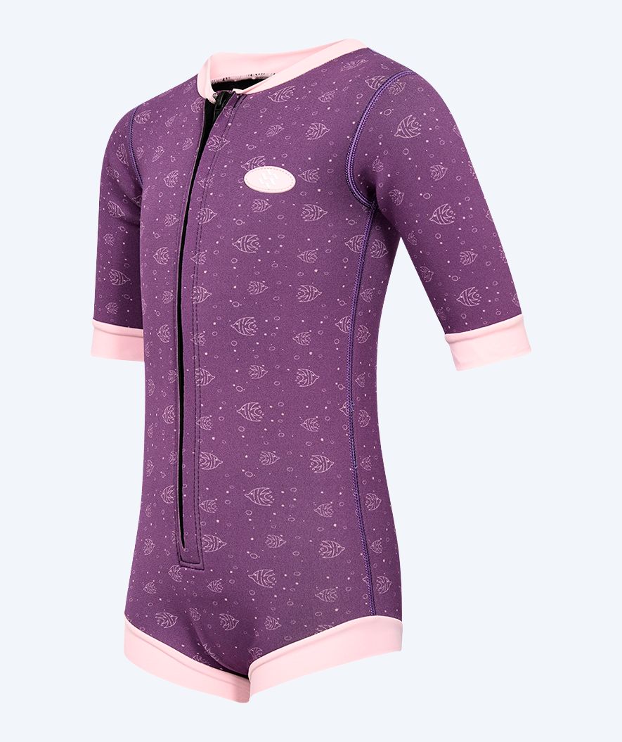 Watery wetsuit for baby - Baia Full-Body - Atlantic Purple