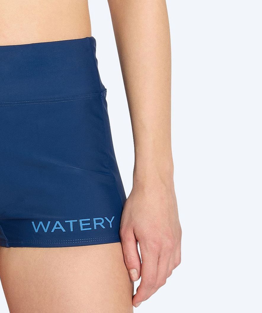 Watery bikini bottom for women - Remington - Dark blue