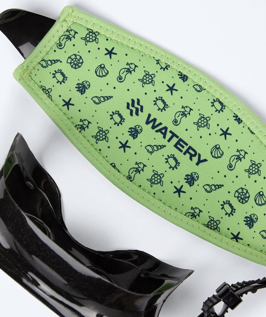 Watery mask strap - Erya - Green