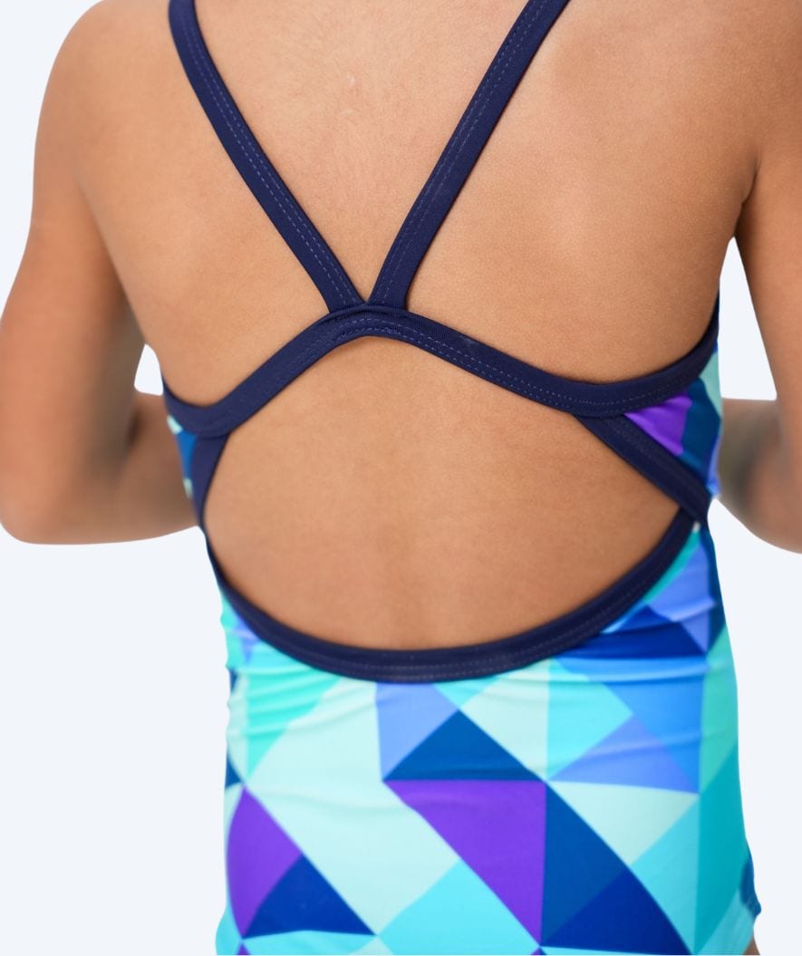 Watery swimsuit for girls - Laguna - Blue