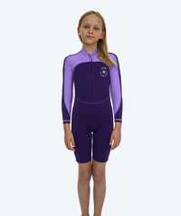 Watery UV wetsuit for kids - Calypso Long Sleeved - Purple