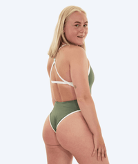 Watery swimsuit for women - Eco Sunkissed Solid - Army