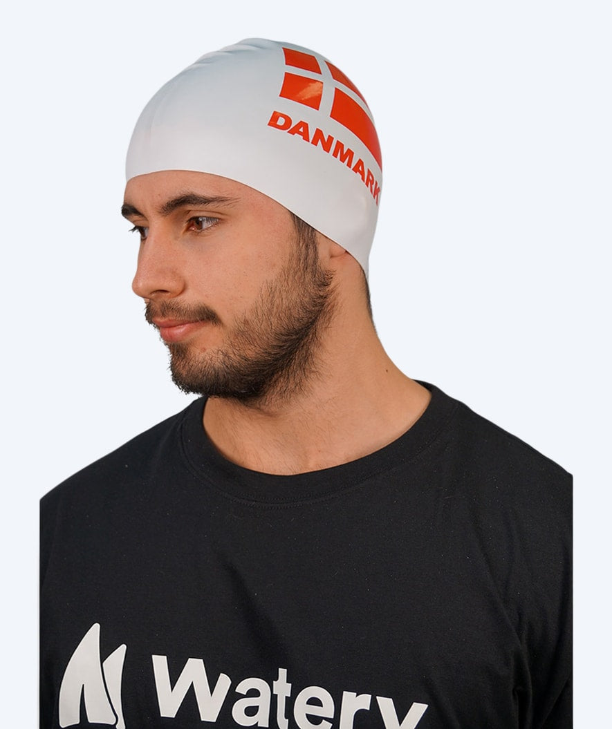 Watery swim cap - Denmark - White