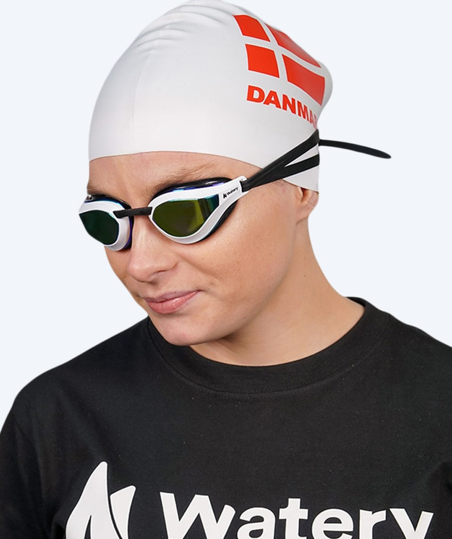 Watery swim cap - Denmark - White