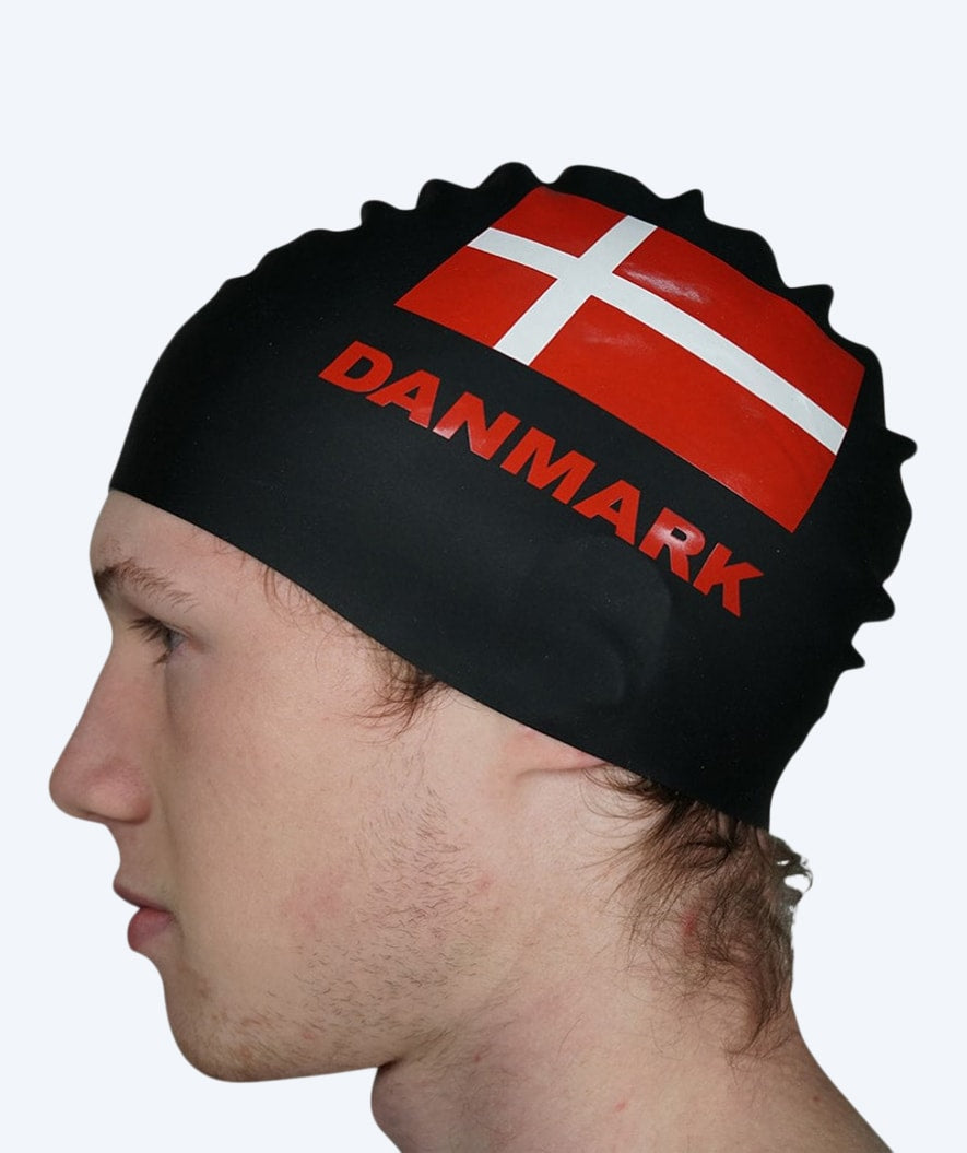 Watery swim cap - Denmark - Black