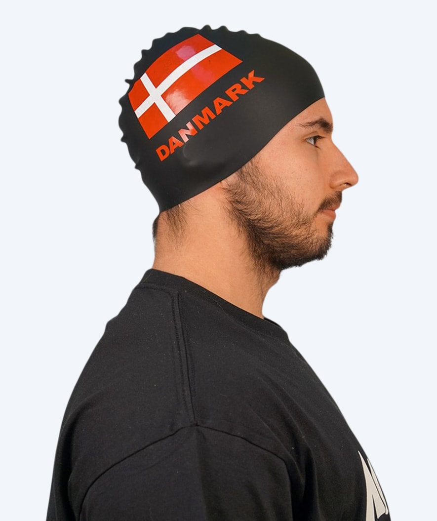 Watery swim cap - Denmark - Black
