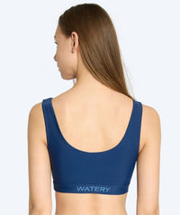 Watery bikini top for women - Remington - Dark blue