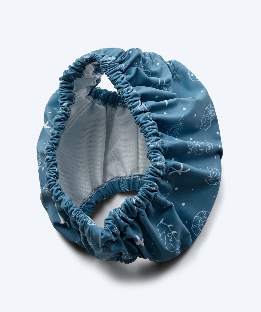 Watery swim nappies for kids - Foss Lining Nappy - Atlantic Blue