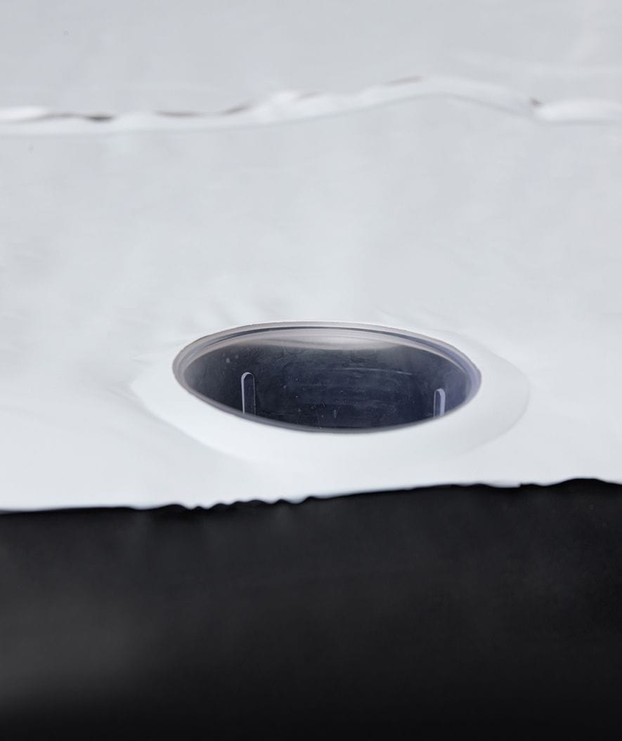 Watery inflatable bathtub - Seal Real - Black