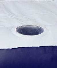 Watery inflatable bathtub - Seal Real - Dark Blue