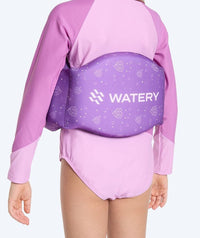 Watery swim belt for kids (15-60 kg) - Romney - Atlantic Purple