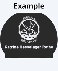 Custom swim cap (Design your own swim cap)
