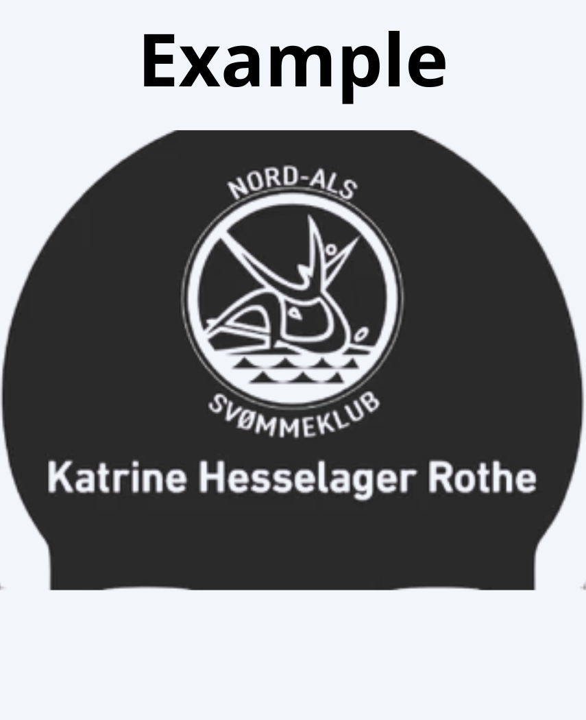 Custom swim cap (Design your own swim cap)