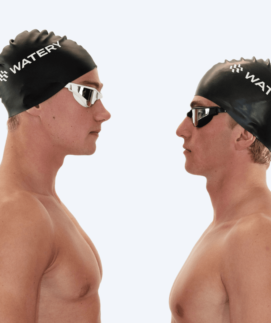 Watery swim goggles - Instinct Ultra Mirror - Black/silver