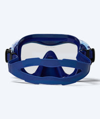 Watery diving mask for adults (from 12 years) - Rudder Camo - Dark blue