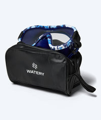 Watery diving mask for adults (from 12 years) - Rudder Camo - Dark blue