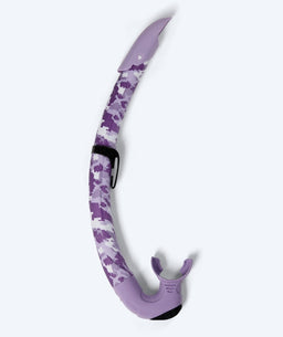 Watery snorkel for adults (from 12 years) - Rudder Camo - Purple