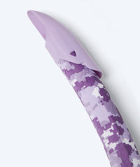 Watery snorkel for adults (from 12 years) - Rudder Camo - Purple