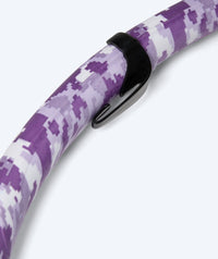 Watery snorkel for adults (from 12 years) - Rudder Camo - Purple