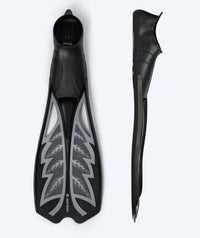Watery diving fins for adults - Reiha - Grey/Black