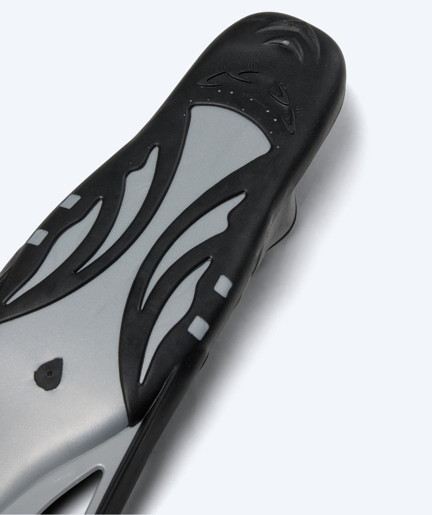 Watery diving fins for adults - Reiha - Grey/Black