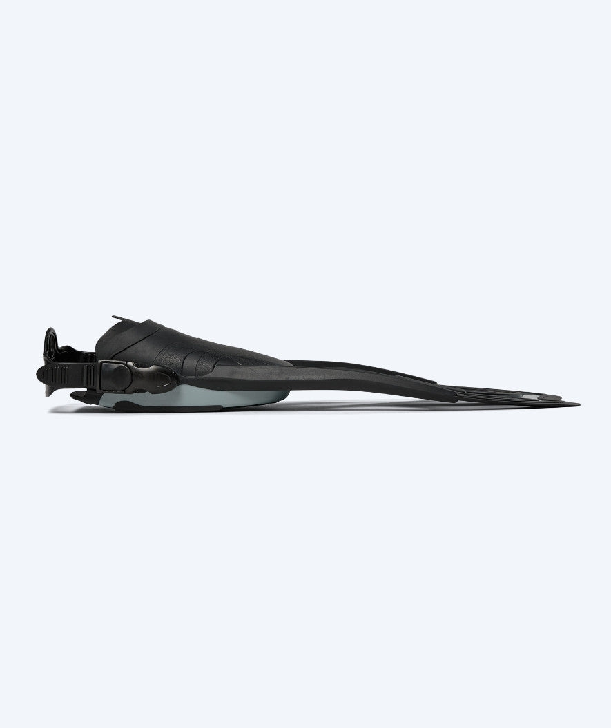Watery diving fins for adults - Rumi - Black/Grey