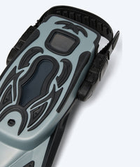 Watery diving fins for adults - Rumi - Black/Grey