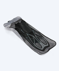 Watery diving fins for adults - Rumi - Black/Grey