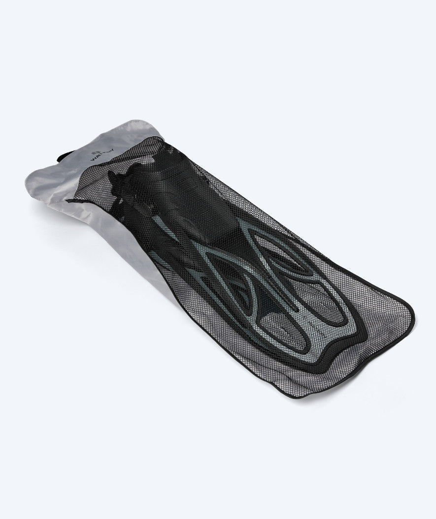 Watery diving fins for adults - Rumi - Black/Grey