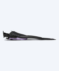 Watery diving fins for adults - Rumi - Black/Pink