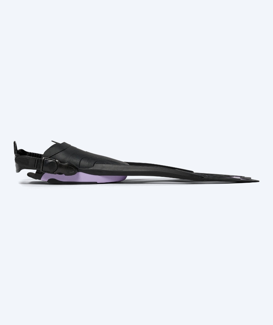 Watery diving fins for adults - Rumi - Black/Pink