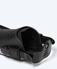 Watery diving fins for adults - Rumi - Black/Pink