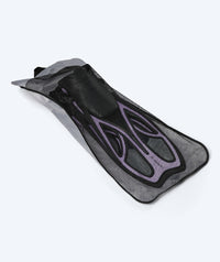 Watery diving fins for adults - Rumi - Black/Pink