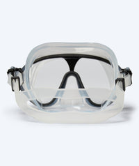 Watery diving mask for adults (from 12 years) - Chisa - Black/clear
