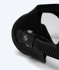 Watery diving mask for adults (from 12 years) - Chisa - Black