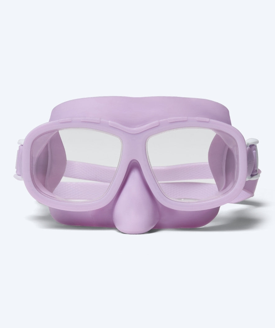 Watery diving mask for kids (4-10) - Wyre - Purple