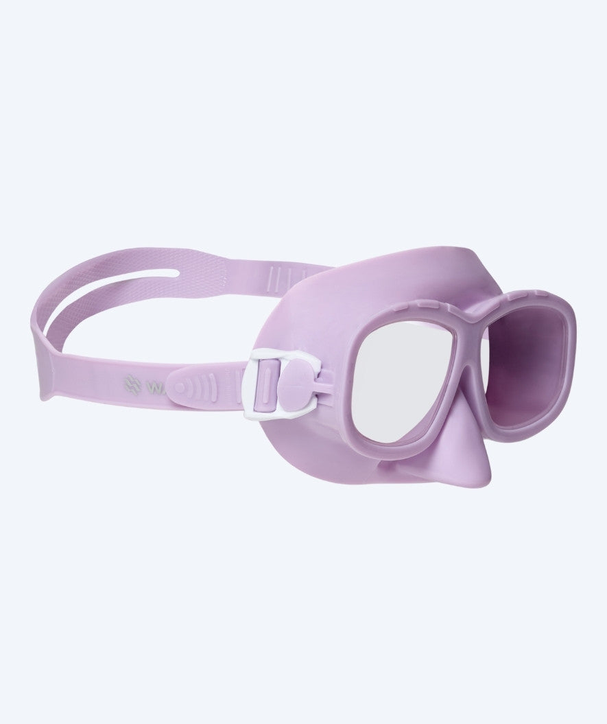 Watery diving mask for kids (4-10) - Wyre - Purple