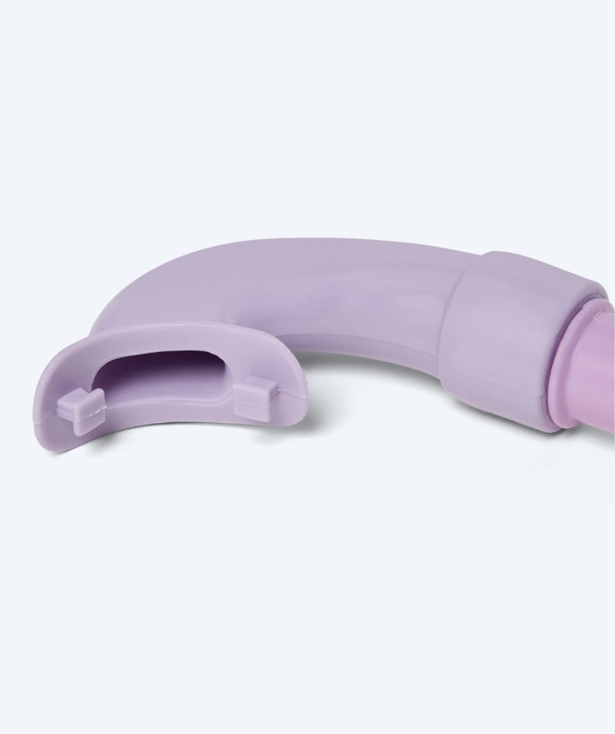 Watery snorkel for kids (4-10) - Wyre - Purple/orange