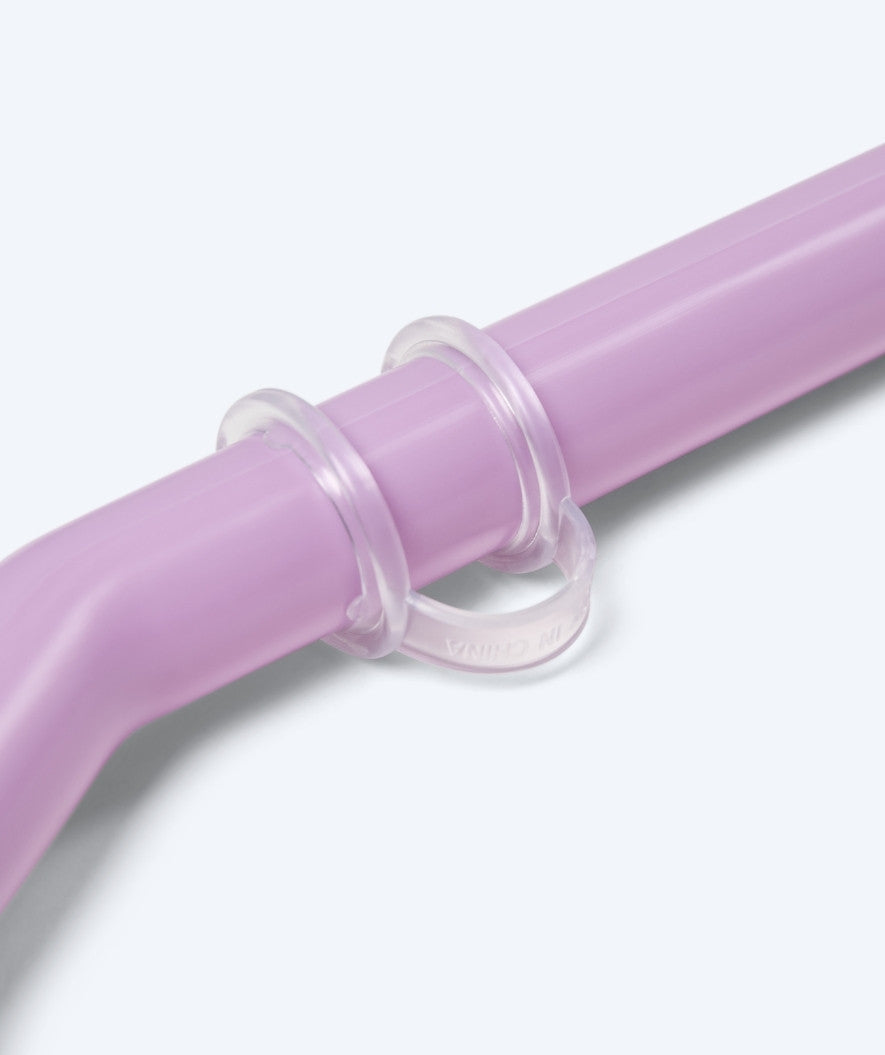 Watery snorkel for kids (4-10) - Wyre - Purple/orange