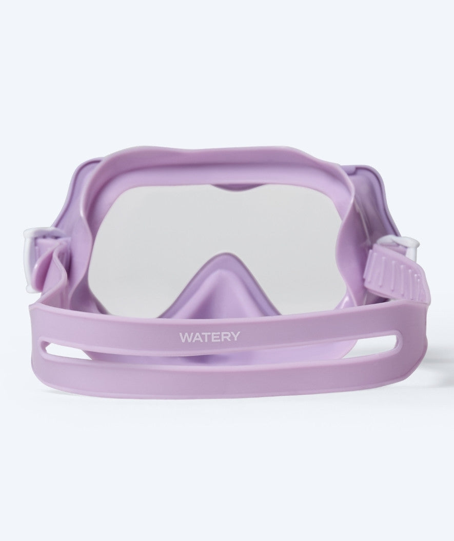 Watery diving mask for kids (4-10) - Pulina - Purple