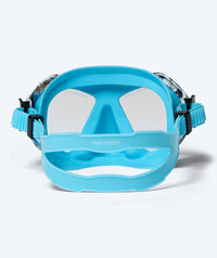 Watery diving mask for junior (8-15) - Riku Camo - Blue