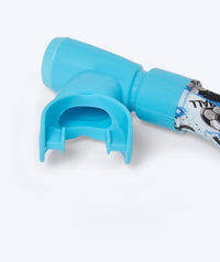 Watery snorkel for junior (8-15) - Riku Camo - Blue