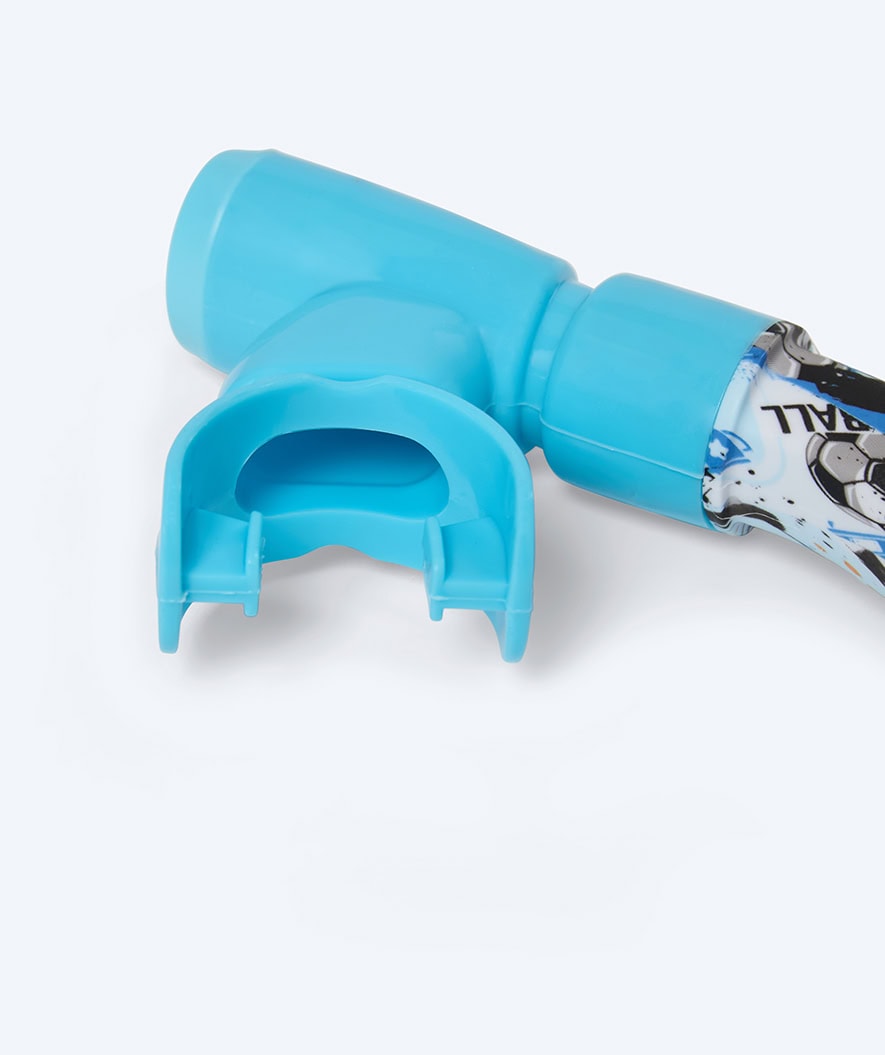 Watery snorkel for junior (8-15) - Riku Camo - Blue