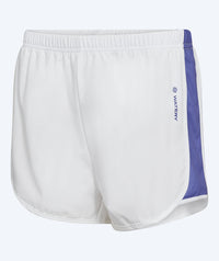 Watery swim shorts for women - Aiko - White
